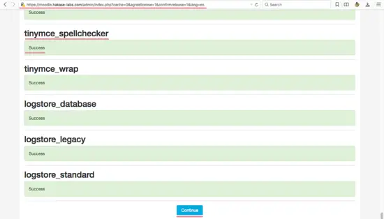 Moodle Installation