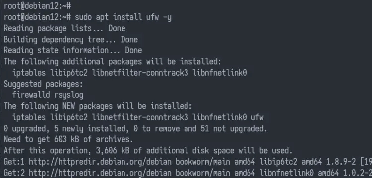 install ufw