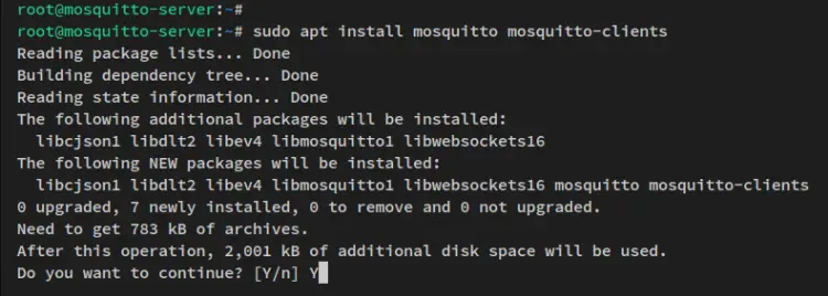 install mosquitto