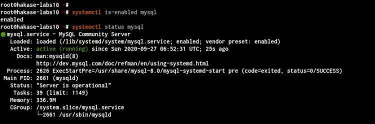 Check MySQL Server Status