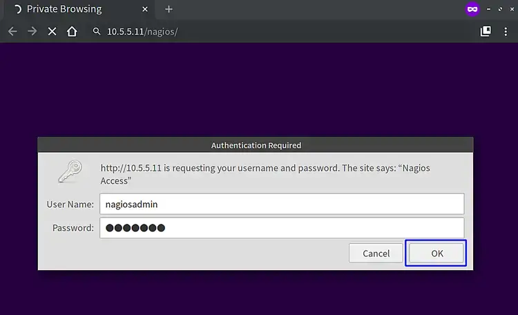 Nagios Login