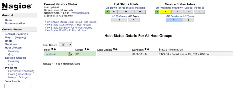 list hosts