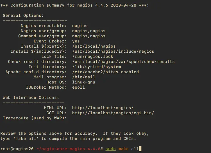 Compile Nagios