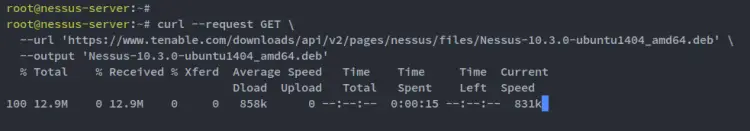 downloading nessus