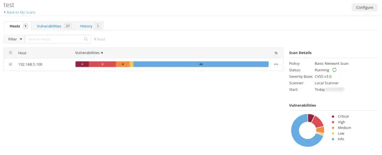 summary result