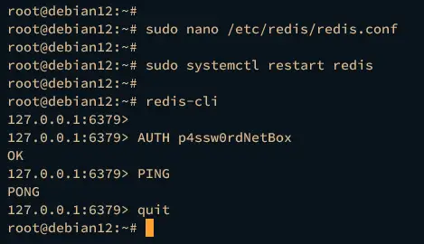 configure redis