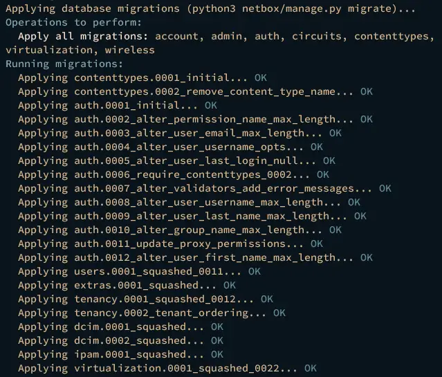 database migration