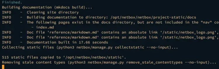 generate static files