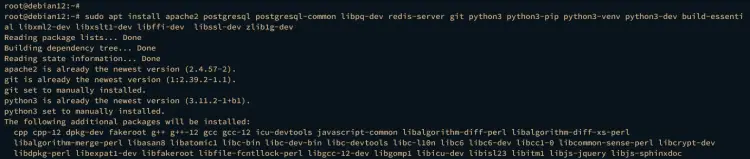 install dependencies