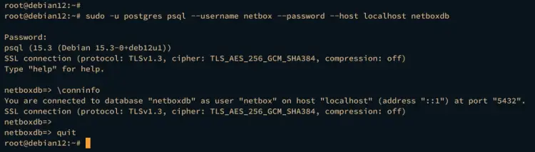 verify connection
