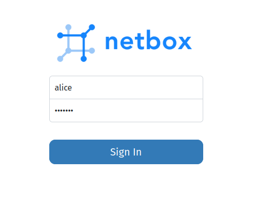 login netbox