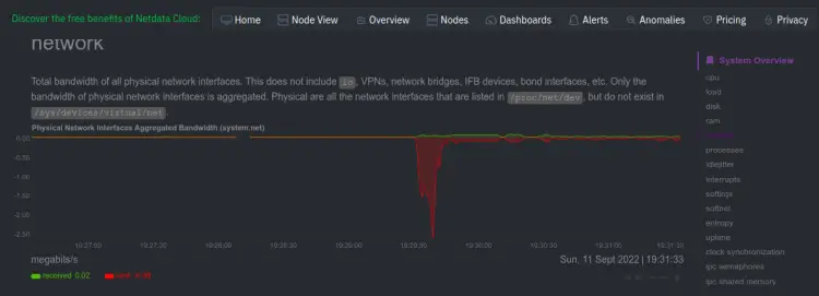 Network traffic monitoring