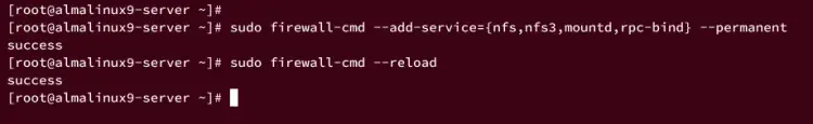 securing nfs firewalld