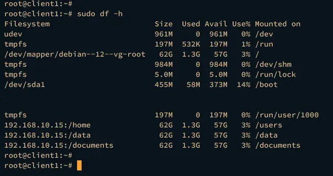 checking nfsv4 munt