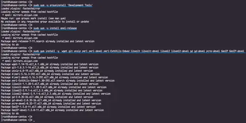 Install Nginx and RTMP dependencies