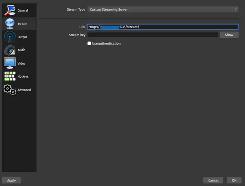 Live Stream using OBS (Open Broadcaster Software)