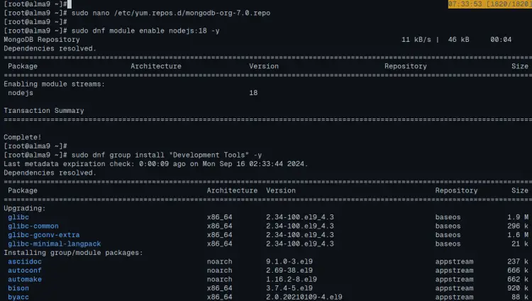 install deps
