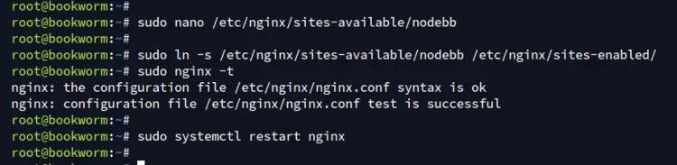setup nginx