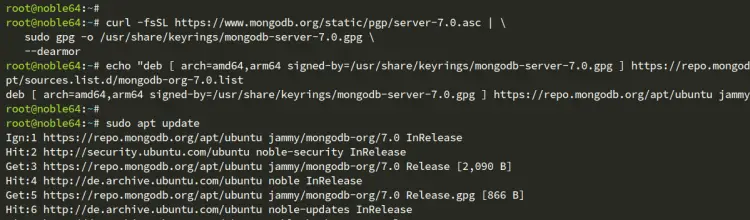 add mongodb repo