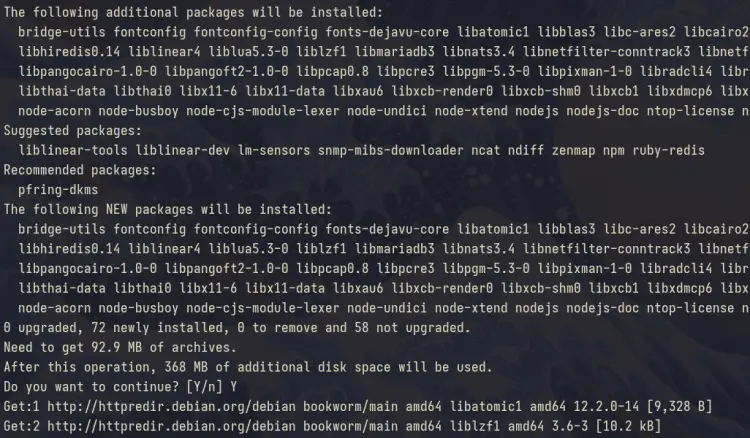 install ntopng