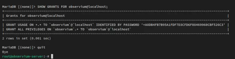 verify user privileges