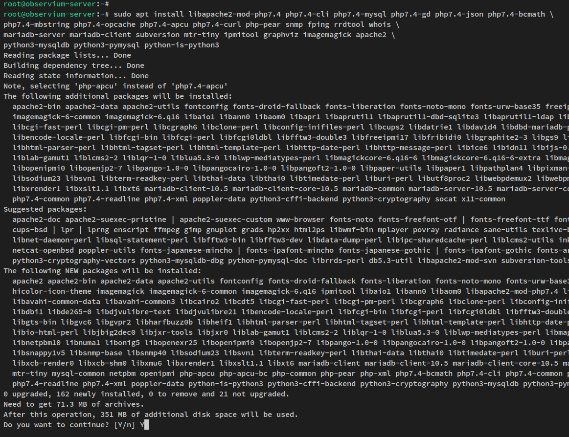 How to Install Observium Network Monitoring Tool on Debian 11