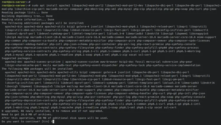 install LAMP Stack and Composer