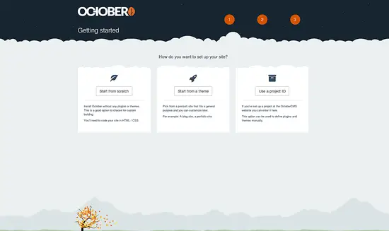 Getting started with October CMS