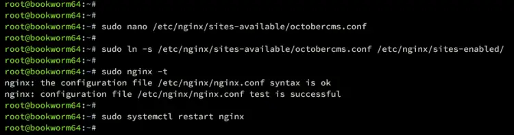 setup nginx