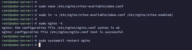 setup nginx reverse proxy