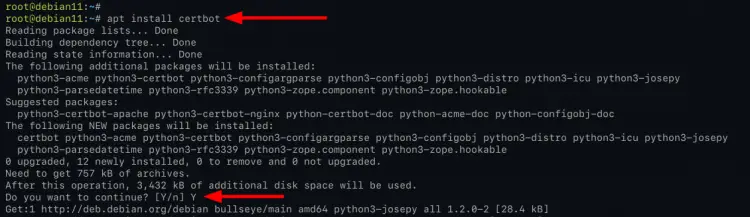 Installing Certbot