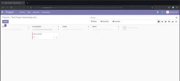 Odoo project management