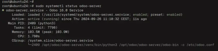 check odoo