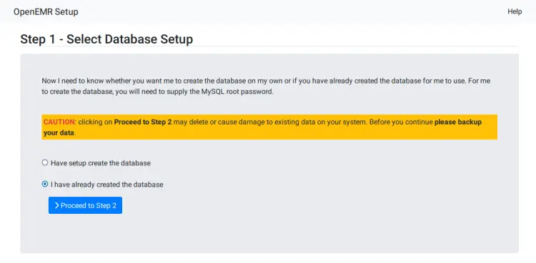 i have the database