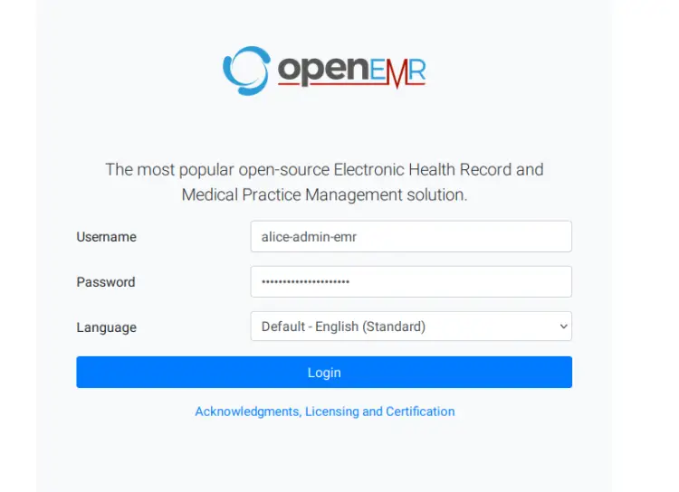 login