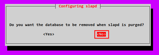 no purge old database