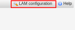 configure lam
