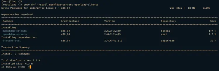 install openldap server