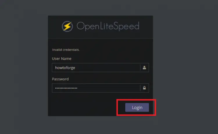 Testing OpenLiteSpeed