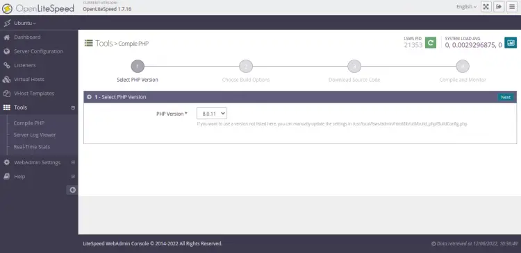 Compile PHP