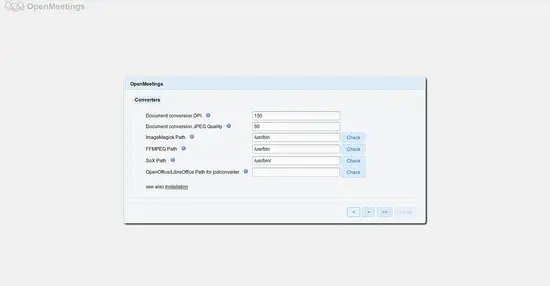 Set program paths like FFmpeg and ImageMagick