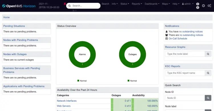 Horizon Dashboard