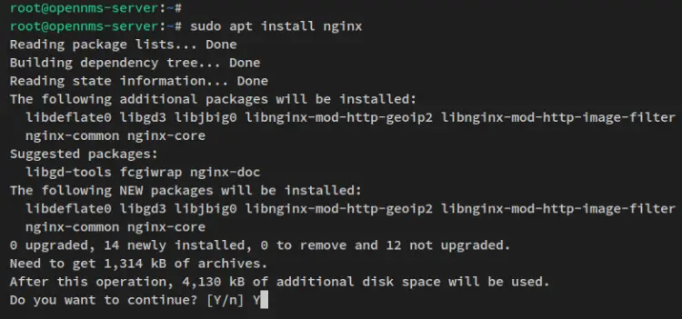 install nginx