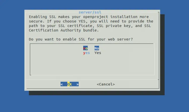 Enable SSL