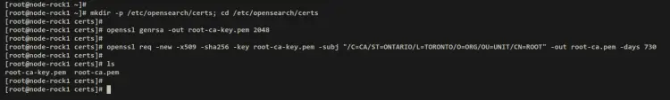 generate root ca