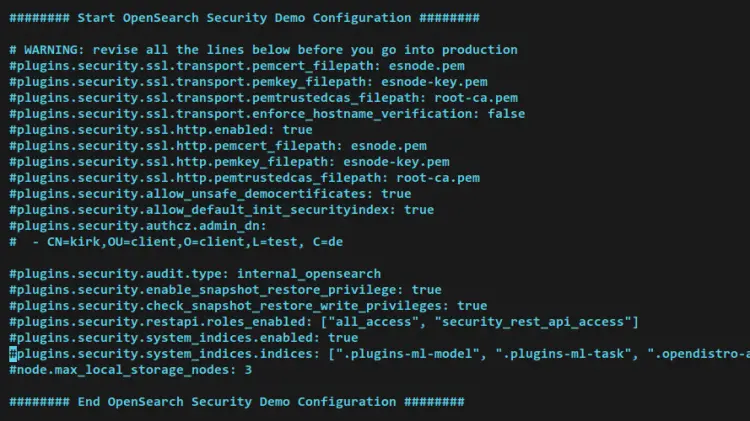 delete demo certs