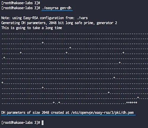 Build Diffie-Hellman Key