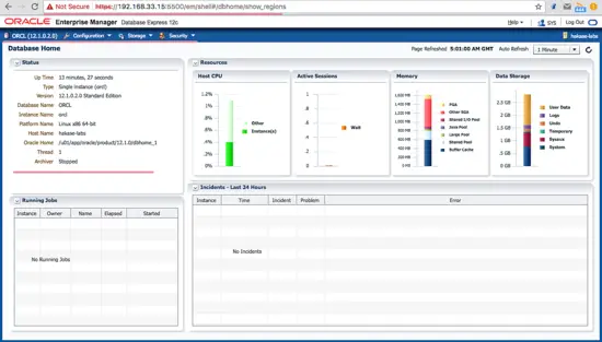 Oracle Enterprise Manager Database