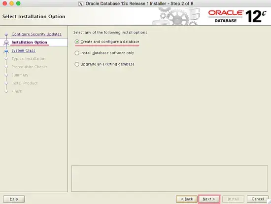 Oracle数据库安装：安装选项