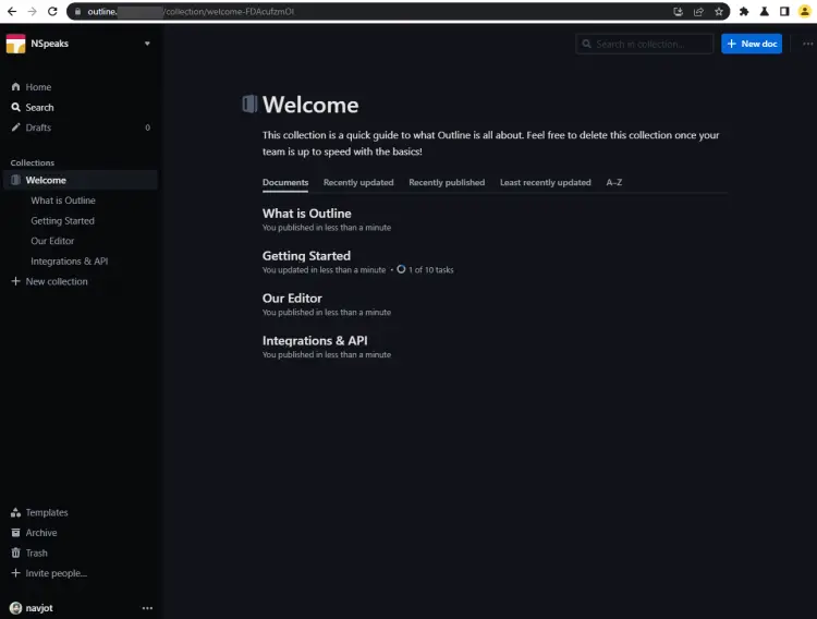 Outline Wiki Home